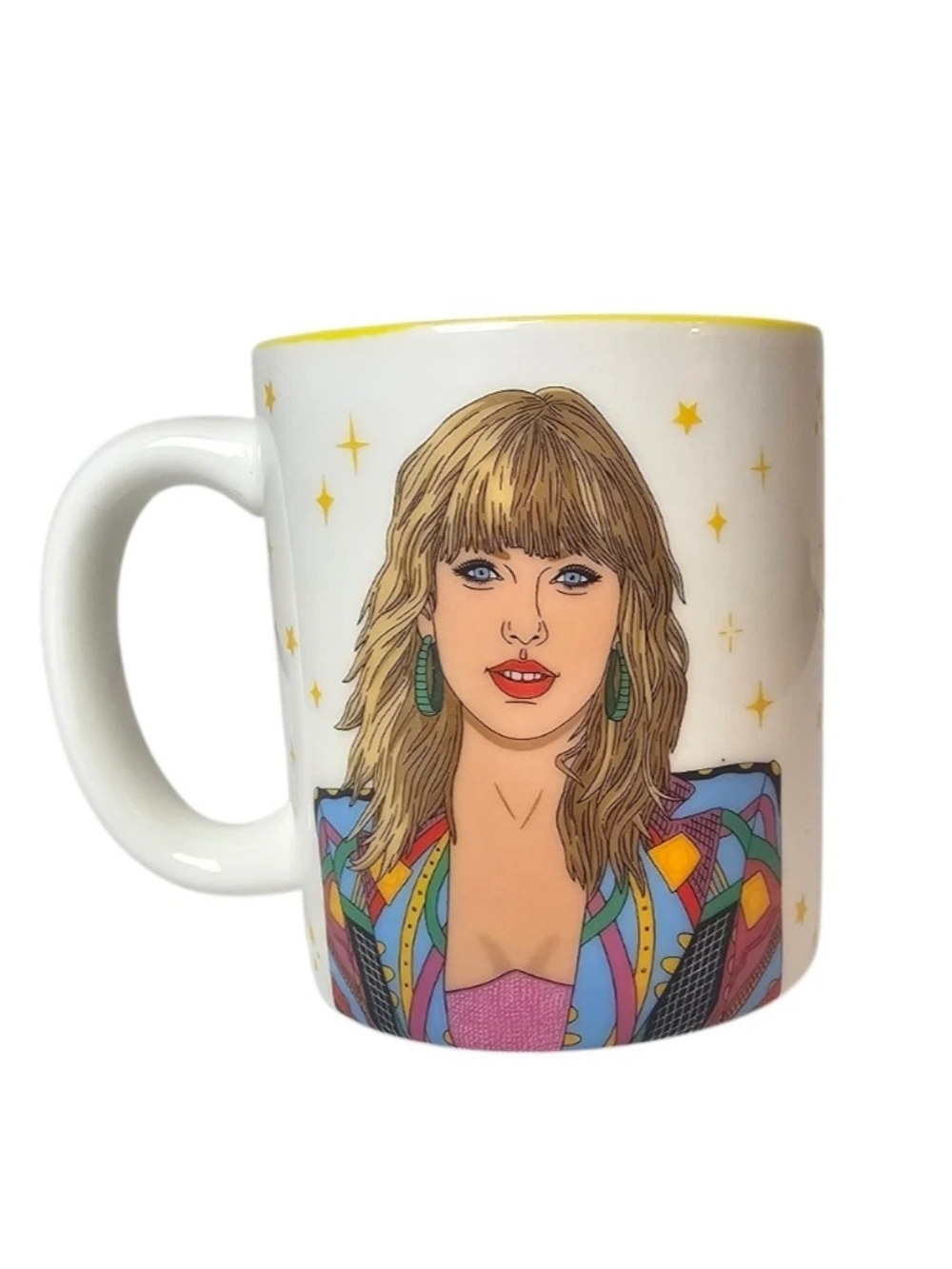 Taylor Swift Coffee Mug Ceramic 12oz Dishwasher Microwave Safe Starburst Gift